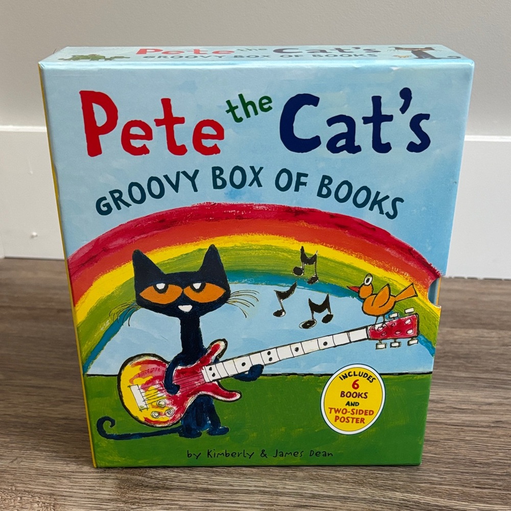 Pete the Cat's Groovy Box of Books